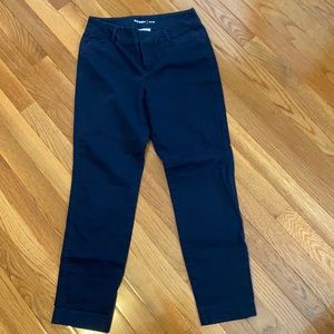 Old navy pixie pants navy blue size2